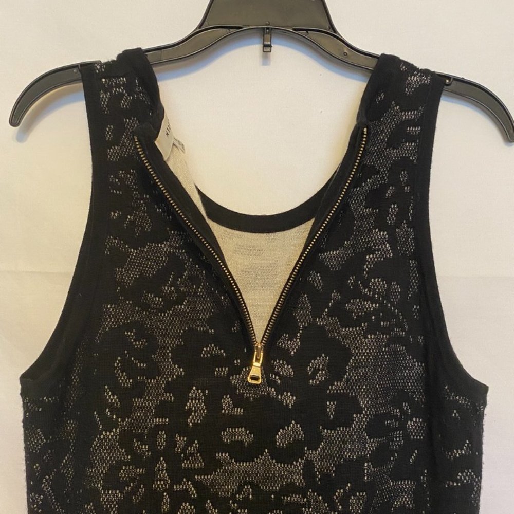Beautiful! MILLY ~Women Black Soft Fit & Flare Sleeveless Dress ~ Size S - Picture 5 of 9